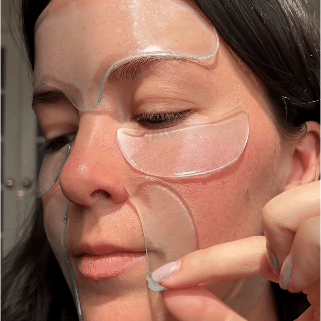 Zestaw Liftin - Plastry medyczne usuwające zmarszczki | Wielokrotnego użytku (5 szt.)